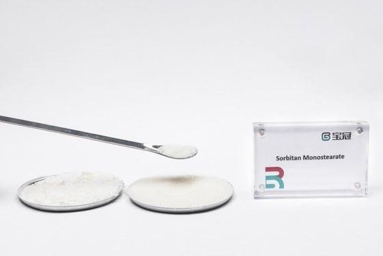 Goede prijs. Lichtgeel Granulair Solid Sorbitan Monosteeraat Stabilisator Smeermiddel Verzachter online