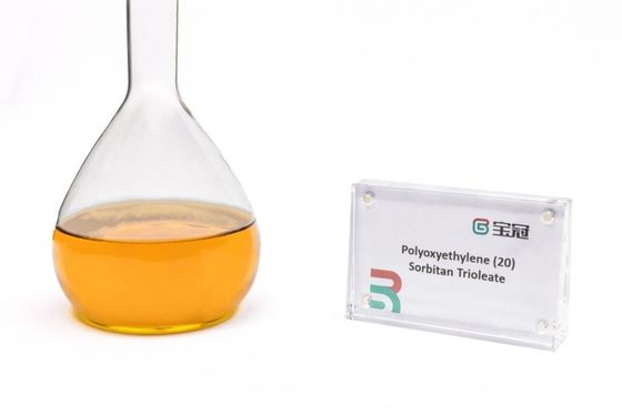 Goede prijs. Polysorbaat 85, polyoxyethyleen (20) sorbitaantrioleaat, C60H108O8 ((C2H40) 20, emulgator, schuimmaker, smeermiddel, oplosmiddel online
