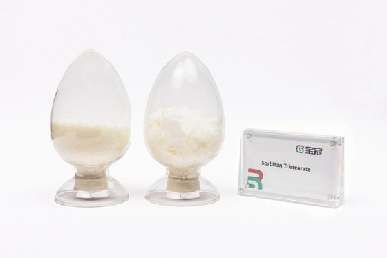 Goede prijs. Sorbitantristearaat C60H112O8 HLB-waarde 2.1 witgele vaste deeltjes stabilisator mengmiddel emulgator online